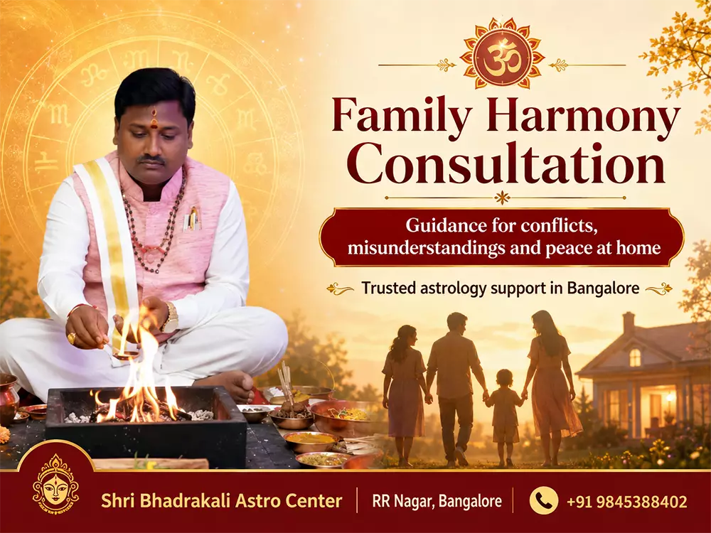 family harmony consultation by pandit G N Bhat
