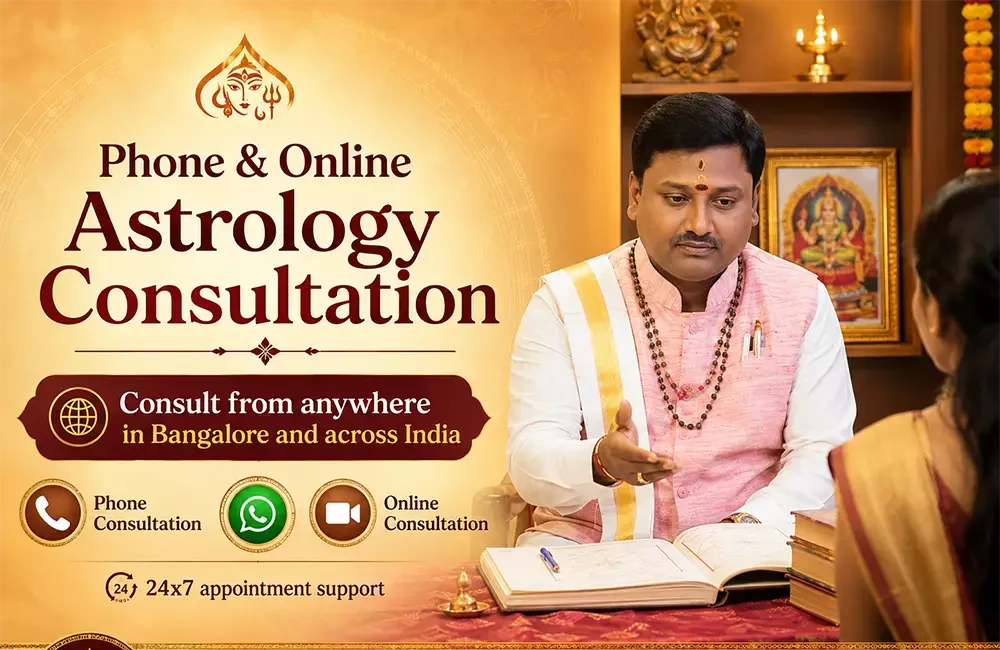 phone and online astrology consultation by Pandit G N Bhat