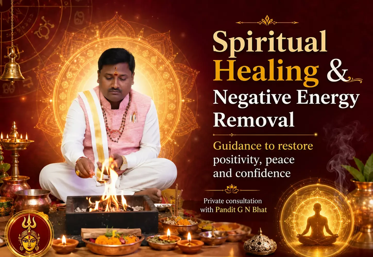 shri bhadrakali astro center pandit GN Bhat website banner