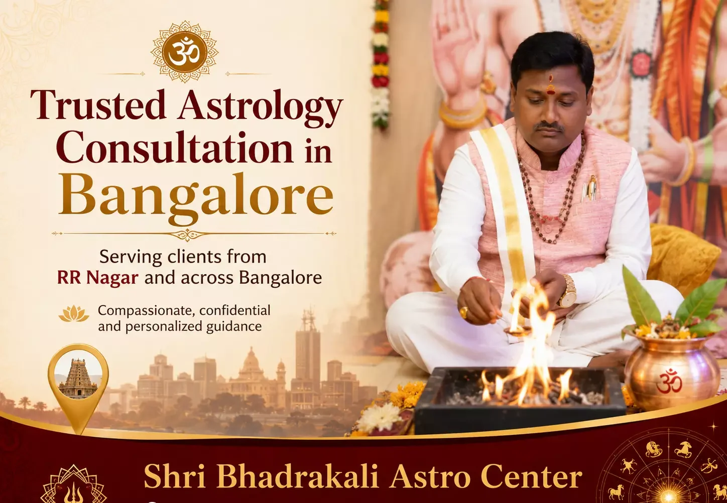 trusted astrology consultation in bangalore shri bhadrakali astro center